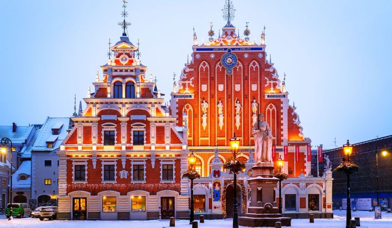 Baltıklar'da 2 Ülke Turu Riga & Tallinn THY İle Yılbaşı Özel 3 Gece 4 Gün (RIX-TLL)